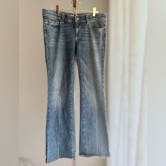 Paige Boot Cut Jeans Laurel Canyon Sz 30 - Picture 3 of 12
